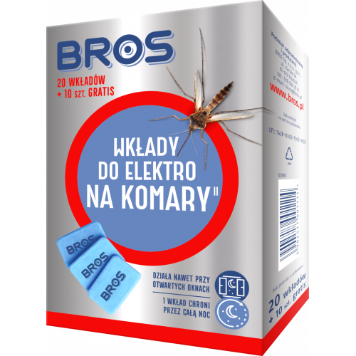 WKŁADY DO ELEKTRO NA KOMARY...