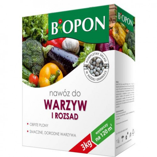 NAWÓZ DO WARZYW 3KG