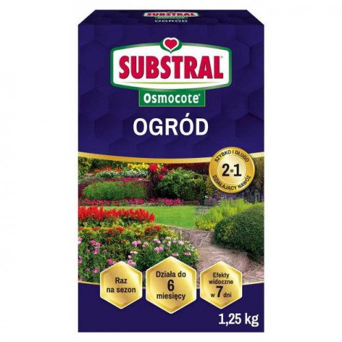 OSMOCOTE 2w1 OGRÓD 1,25KG